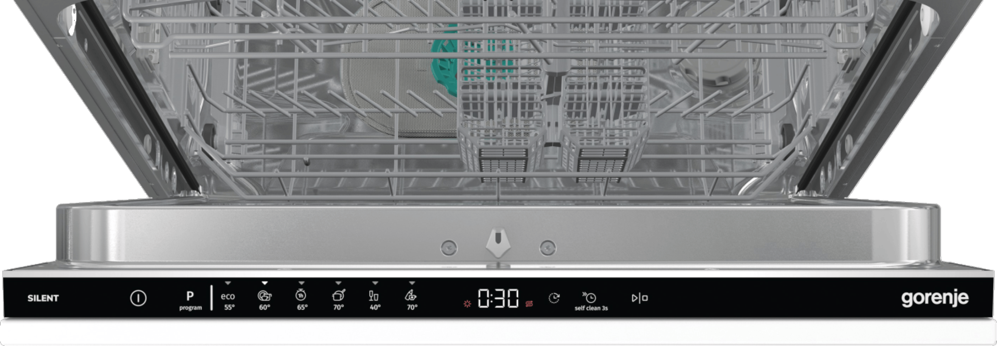 מדיח כלים אינטגרלי 13 מערכות כלים Gorenje GV642E60 - אחריות ע"י היבואן הרשמי