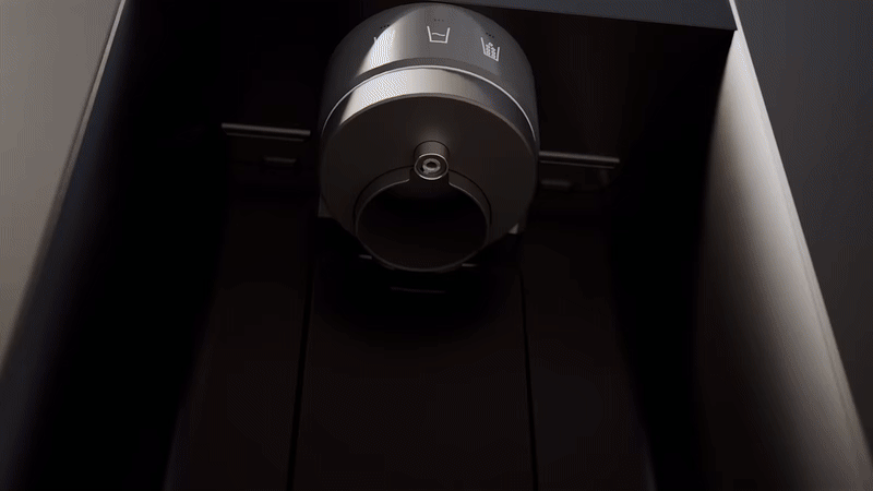 מקרר 4 דלתות מקפיא תחתון 637 ליטר LG GR-730BDIS עם בר מים והתקן שבת מובנה - גימור נירוסטה מושחרת אחריות ע"י היבואן הרשמי