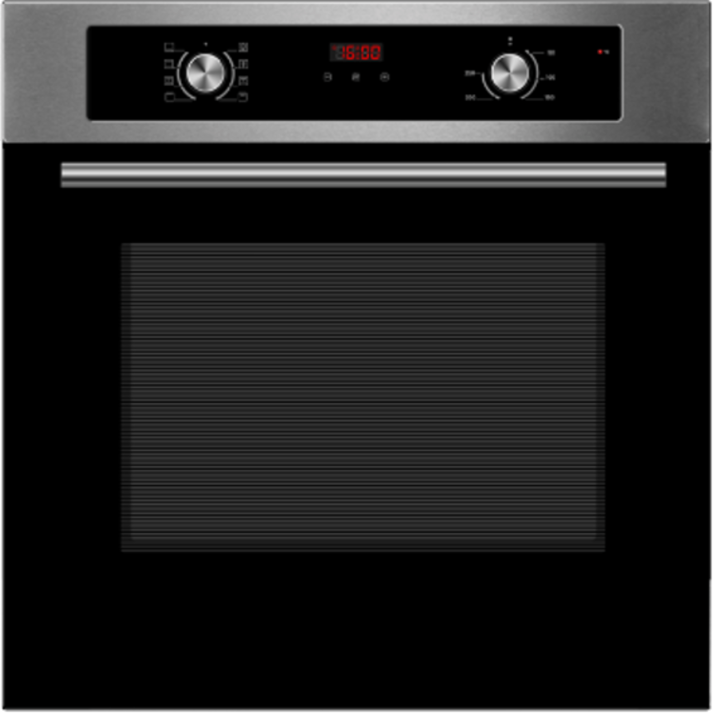 תנור אפייה בנוי 70 ליטר Midea M90D2-SS65/6779 - צבע נירוסטה אחריות ע"י היבואן הרשמי