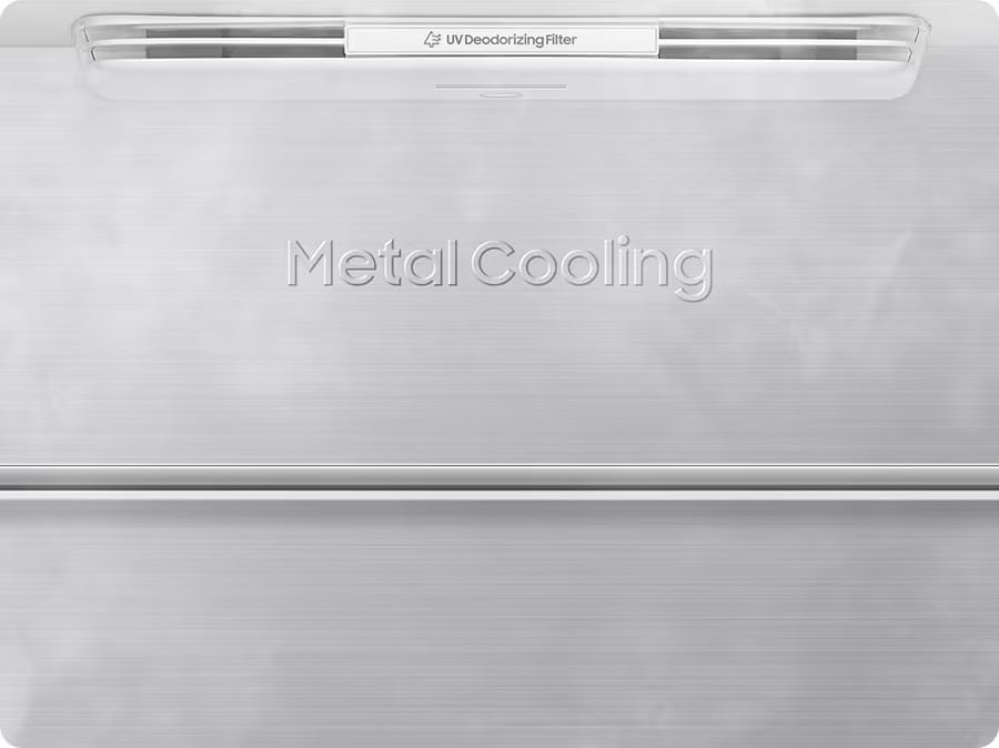 מקרר 4 דלתות מקפיא תחתון 678 ליטר Samsung RF72DG9620B1 עם קיוסק + התקן שבת מובנה - גימור שחור מוברש אחריות ע