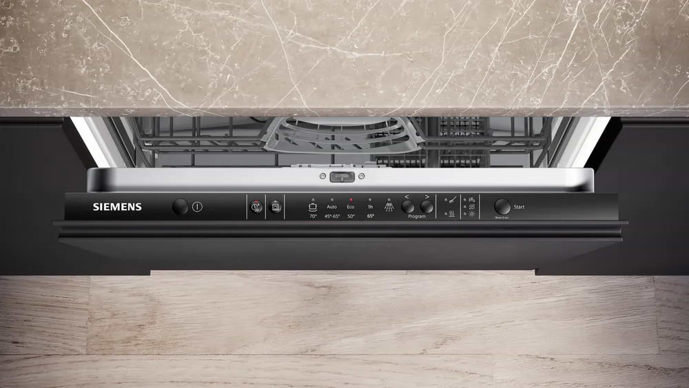 מדיח כלים אינטגרלי מלא 12 מערכות כלים Siemens SN615X07AF - תוצרת פולין