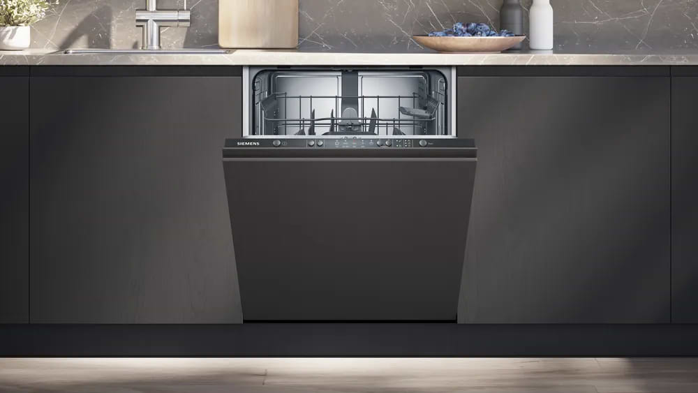 מדיח כלים אינטגרלי מלא 12 מערכות כלים Siemens SN615X07AF - תוצרת פולין