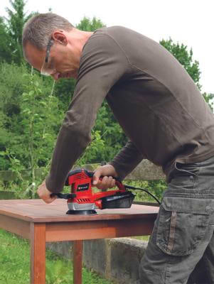 מלטשת עגולה אקצנטרית 5" 380W מקצועית Einhell TC-RS 38 E - שנתיים אחריות ע"י היבואן הרשמי