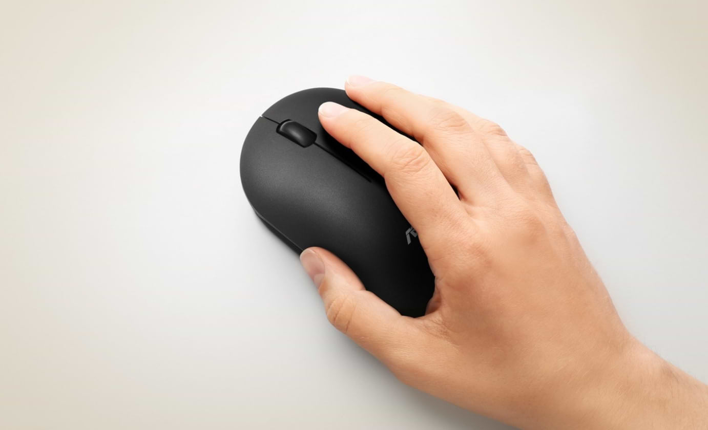 סט מקלדת ועכבר אלחוטיים Asus CW100 - צבע שחור שנה אחריות ע"י היבואן הרשמי
