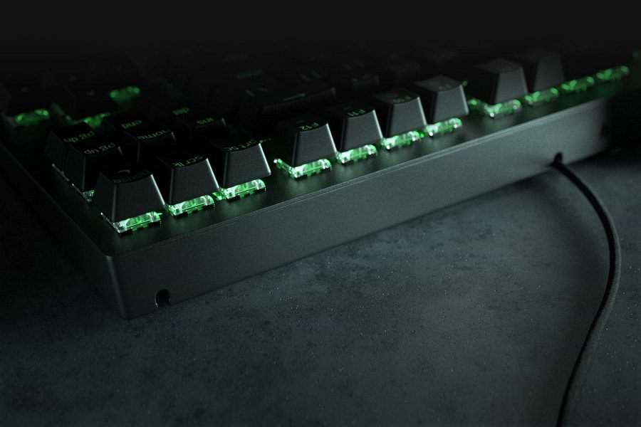 מקלדת גיימינג מכאנית Razer BlackWidow V3 Tenkeyless - צבע שחור שנתיים אחריות ע"י היבואן הרשמי