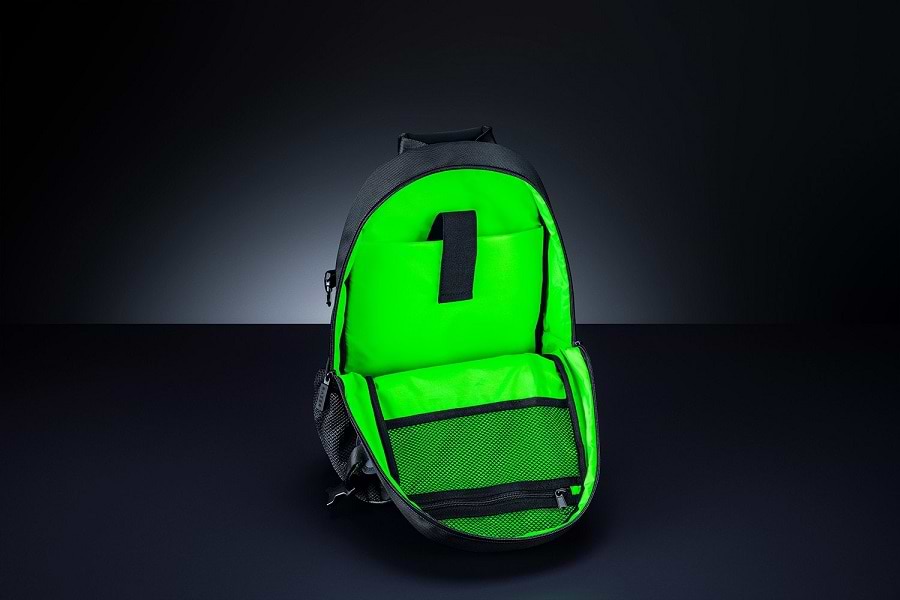 תיק גב למחשב נייד Razer Rouge Backpack V3 13" - צבע שחור לבן שנתיים אחריות ע"י היבואן הרשמי