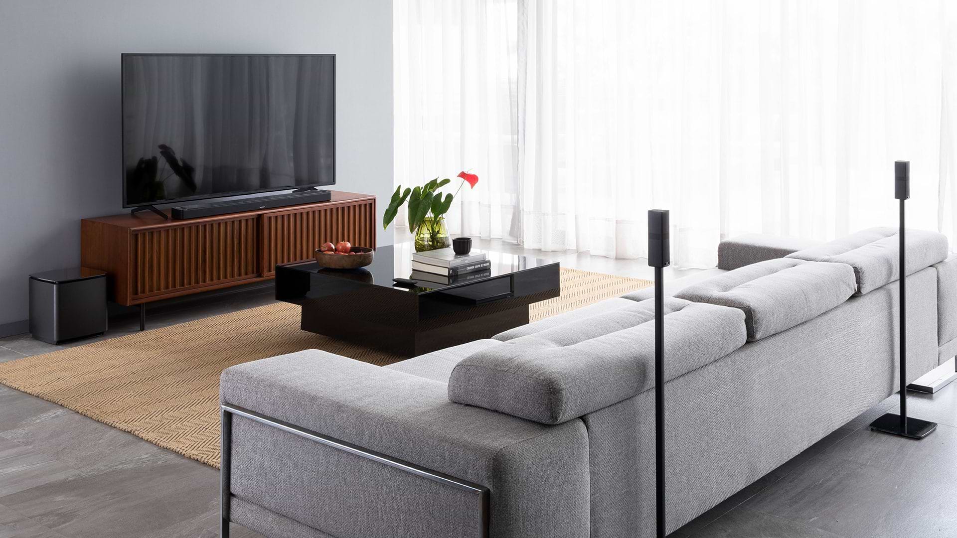 מקרן קול חכם Bose Smart Soundbar 900 - צבע שחור שנה אחריות ע"י היבואן הרשמי