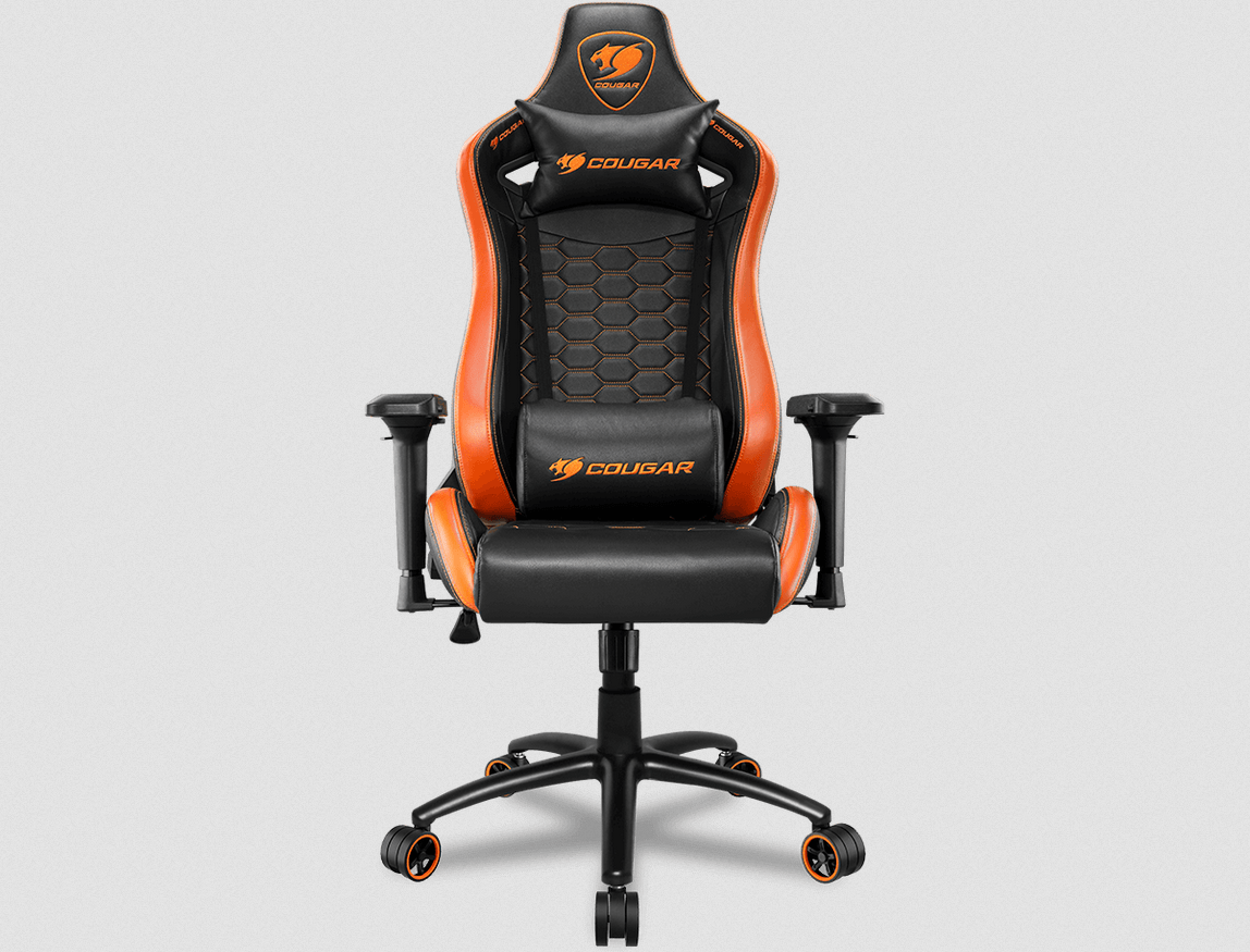 כיסא גיימינג Cougar Outrider S Royal - צבע שחור שנה אחריות ע"י היבואן הרשמי