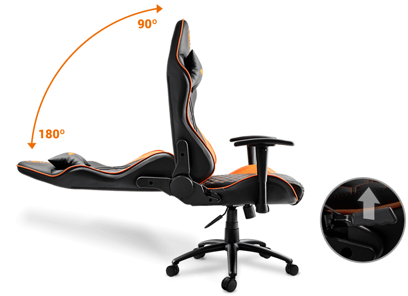 כיסא גיימינג Cougar Outrider Royal - צבע שחור שנה אחריות ע"י היבואן הרשמי