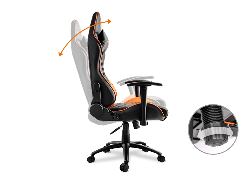 כיסא גיימינג Cougar Outrider Royal - צבע שחור שנה אחריות ע"י היבואן הרשמי