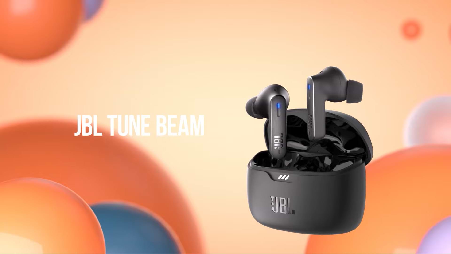  אוזניות אלחוטיות JBL Tune Beam - צבע לבן שנה אחריות ע"י היבואן הרשמי 