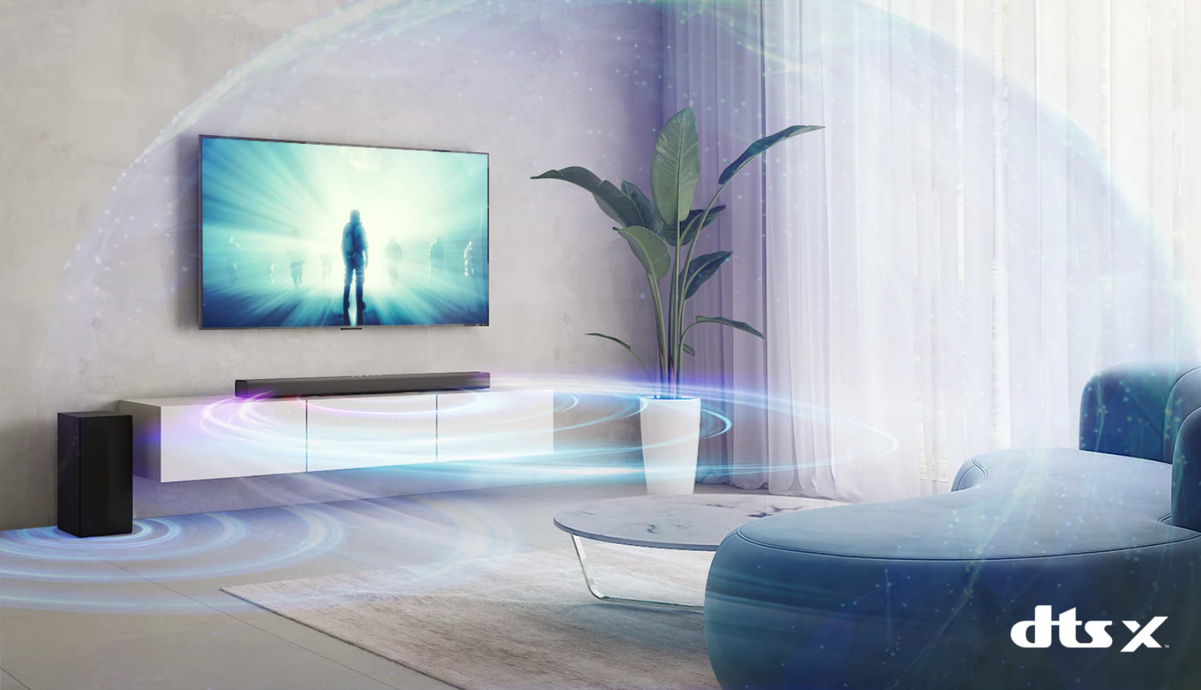 מקרן קול עם סאבוופר אלחוטי LG S65QY 3.1 420W DTS Virtual:X - צבע שחור שנה אחריות ע"י היבואן הרשמי