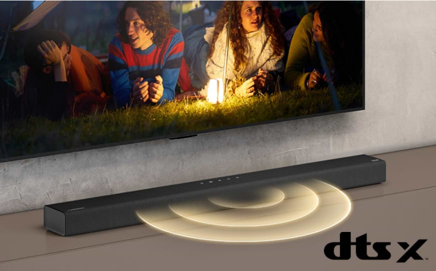 מקרן קול עם סאבוופר אלחוטי LG S65QY 3.1 420W DTS Virtual:X - צבע שחור שנה אחריות ע"י היבואן הרשמי