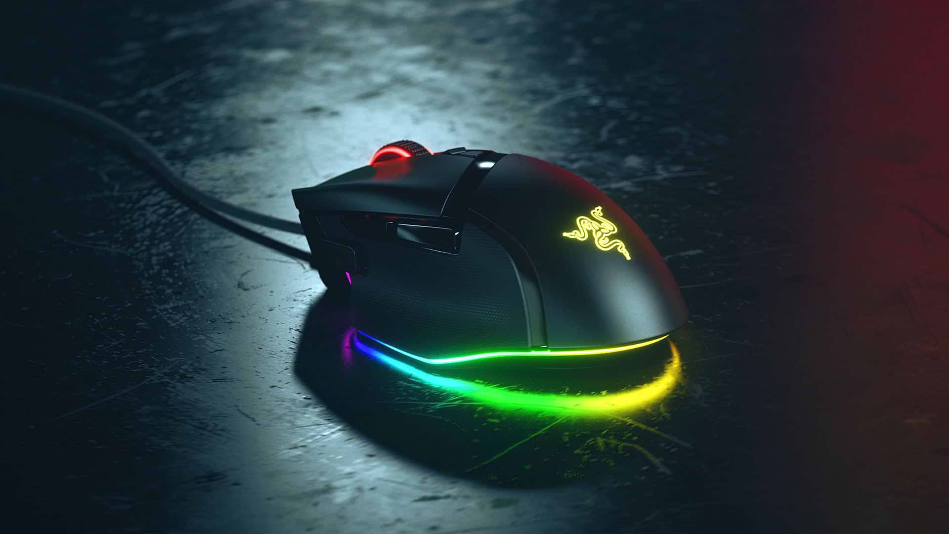 עכבר גיימינג חוטי Razer Basilisk V3 35K RGB - צבע שחור שנתיים אחריות ע