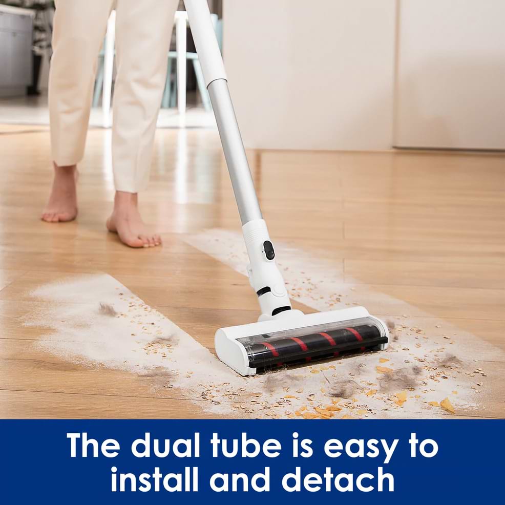 ערכת מברשות מותאמת ל-Tineco Floor S5 Combo - צבע לבן שנתיים אחריות ע"י היבואן הרשמי