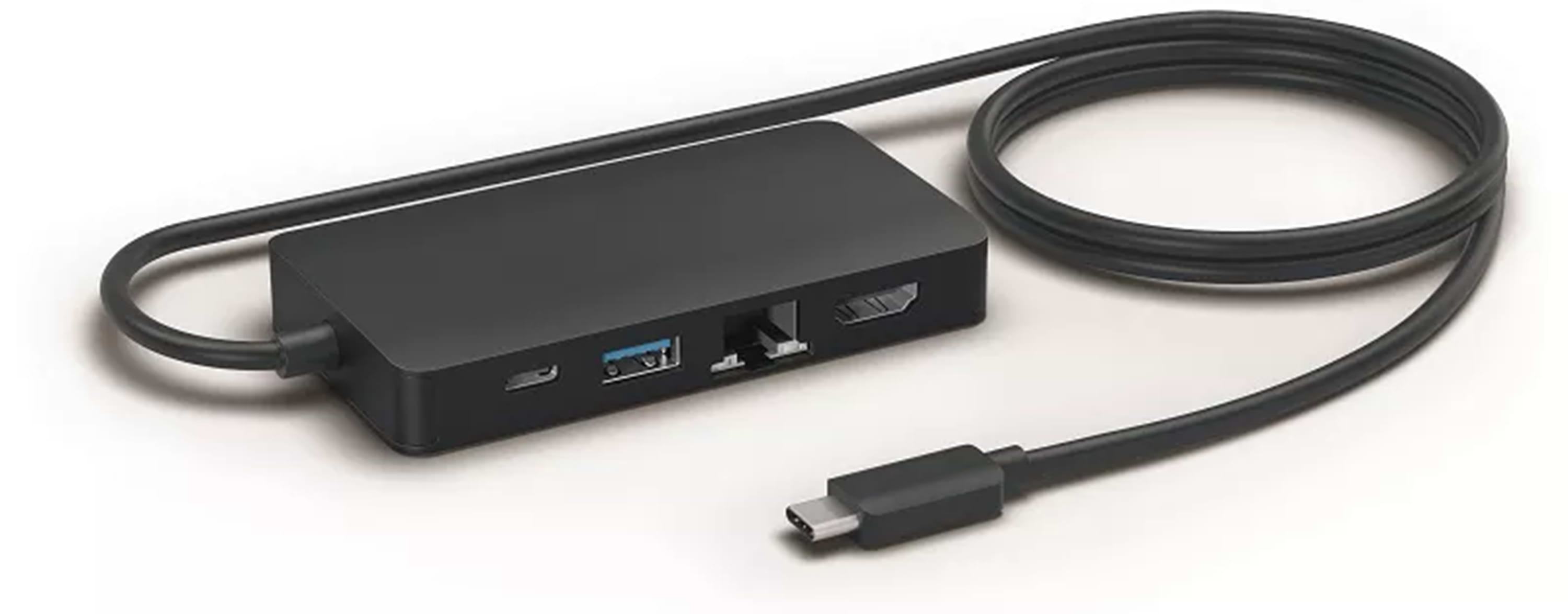 מפצל USB למצלמת הרשת Panacast מבית Jabra דגם PanaCast USB Hub USB-C - צבע שחור שנתיים אחריות ע"י היבואן הרשמי