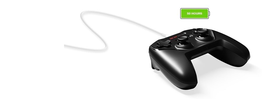 בקר שליטה אלחוטי SteelSeries Nimbus+ למוצרי Apple - צבע שחור