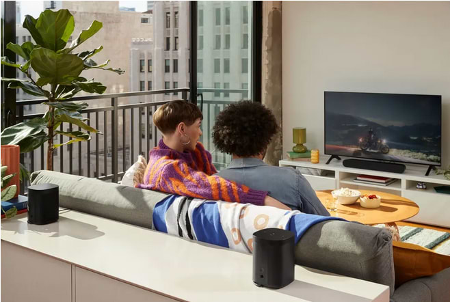 מקרן קול Sonos Ray - צבע שחור שנה אחריות ע"י היבואן הרשמי