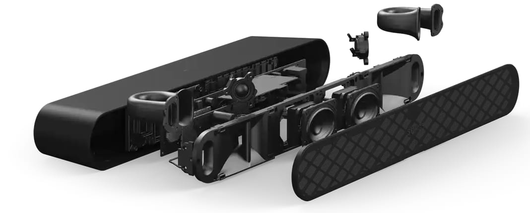 מקרן קול Sonos Ray - צבע שחור שנה אחריות ע"י היבואן הרשמי