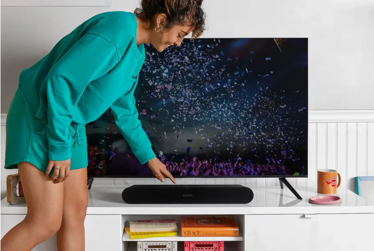 מקרן קול Sonos Ray - צבע שחור שנה אחריות ע"י היבואן הרשמי
