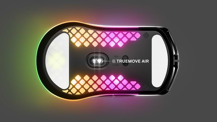 עכבר אלחוטי SteelSeries Aerox 3 Wireless 2022 Edition - צבע שחור שנה אחריות ע"י היבואן הרשמי