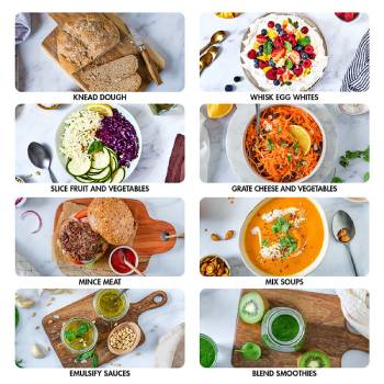 מעבד מזון + מסחטת הדרים מג'ימיקס פרימיום אדום דגם MAGIMIX CS5200JRXL - אחריות 30 שנים על המנוע ע"י היבואן הרשמי  Mark Shop