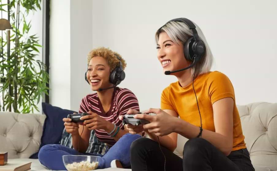 אוזניות גיימינג JBL Quantum 200 - צבע שחור שנה אחריות ע"י יבואן הרשמי