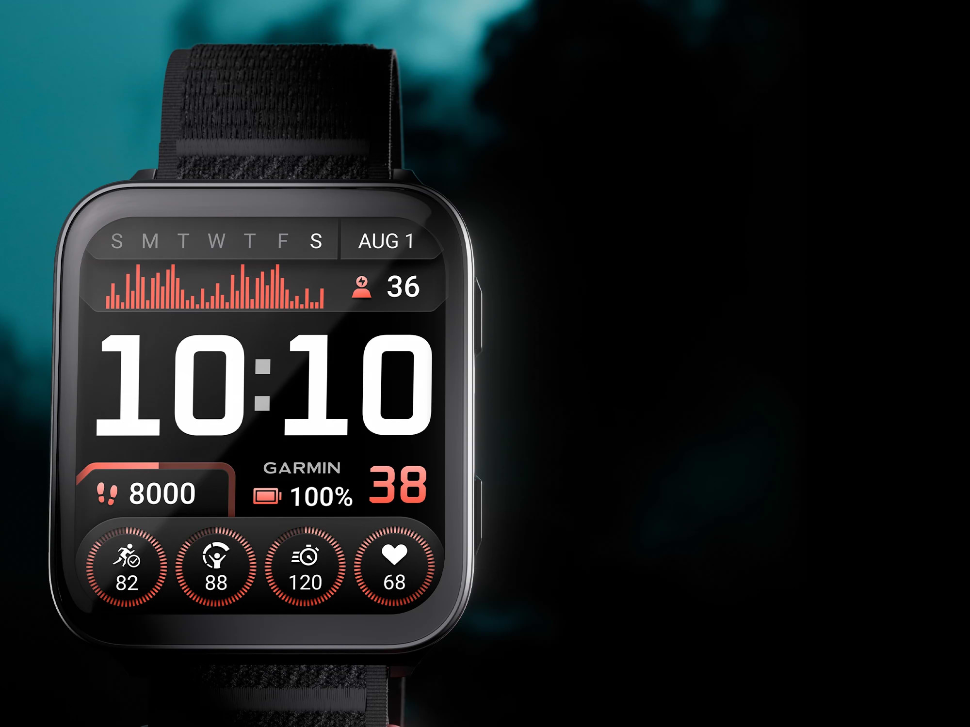 שעון ספורט חכם Garmin Venu X1 AMOLED GPS - צבע שחור שנתיים אחריות ע"י היבואן הרשמי