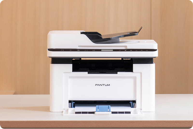 מדפסת לייזר משולבת Pantum BM2300AW - צבע לבן שנה אחריות ע"י היבואן הרשמי