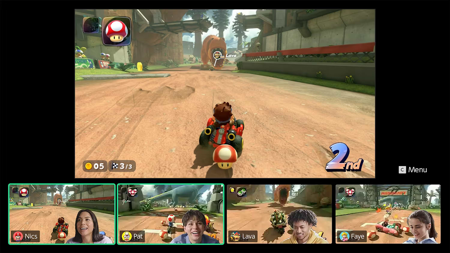 קונסולה Nintendo Switch 2 כולל משחק Mario Kart World - צבע שחור שנתיים אחריות ע"י היבואן הרשמי