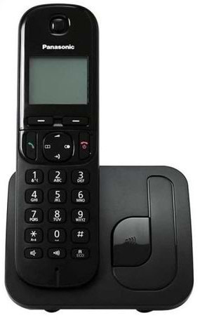 טלפון אלחוטי Panasonic TGC410 - צבע שחור שנתיים אחריות ע"י היבואן הרשמי