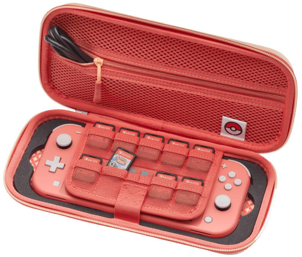 נרתיק נשיאה אוניברסלי PowerA Charizard Blossom לקונסולה Nintendo Switch - צבע כתום