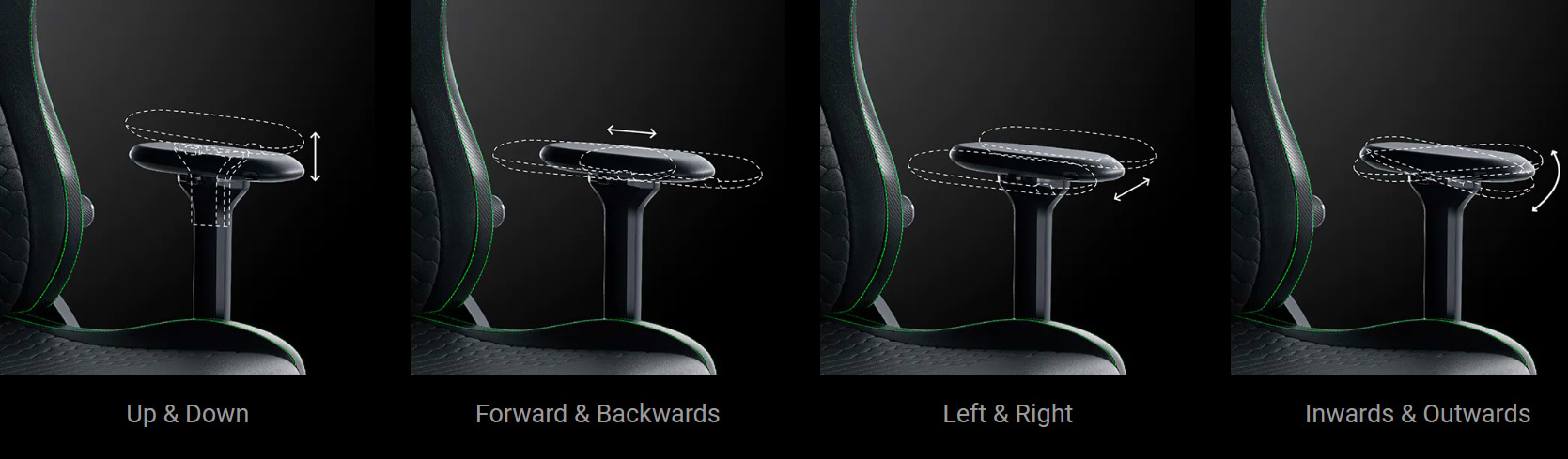 כיסא גיימינג בד Razer Iskur V2 - צבע אפור שלוש שנות אחריות ע"י היבואן הרשמי