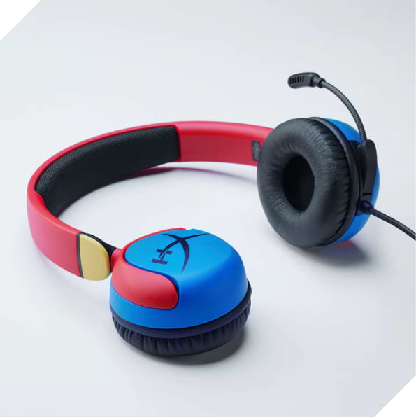 אוזניות גיימינג חוטיות מומלץ לגילאי 12-8 HyperX Cloud Mini - צבע סגול שנתיים אחריות ע"י היבואן הרשמי