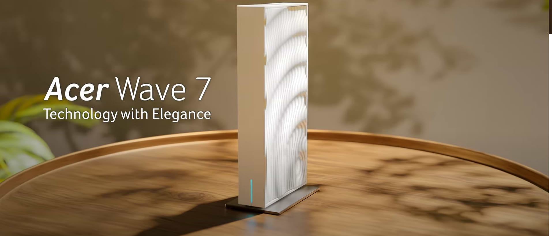 ראוטר Acer Wave 7 Wi-Fi 7 Mesh Router single pack - צבע לבן שנתיים אחריות ע"י היבואן הרשמי