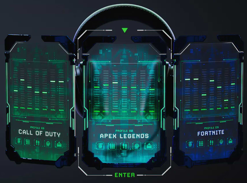 אוזניות גיימינג אלחוטיות Razer BlackShark V2 PRO For Playstation - צבע לבן שנתיים אחריות ע"י יבואן הרשמי