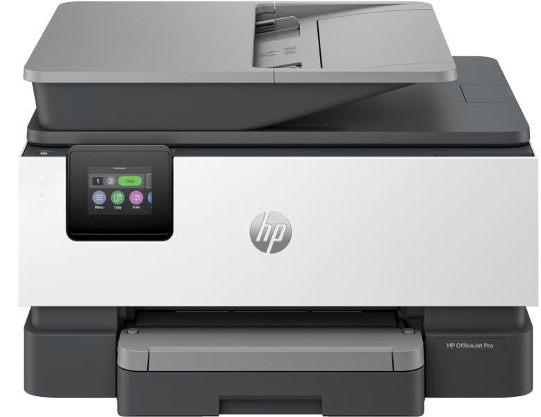 מדפסת משולבת פקס HP OfficeJet Pro 9123 All-in-One - צבע לבן שלוש שנות אחריות ע"י היבואן הרשמי