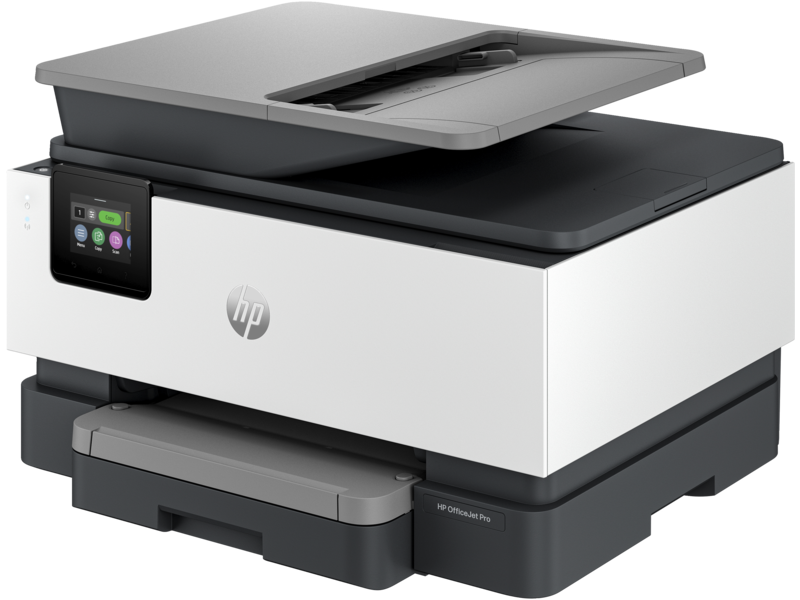 מדפסת משולבת פקס HP OfficeJet Pro 9123 All-in-One - צבע לבן שלוש שנות אחריות ע"י היבואן הרשמי