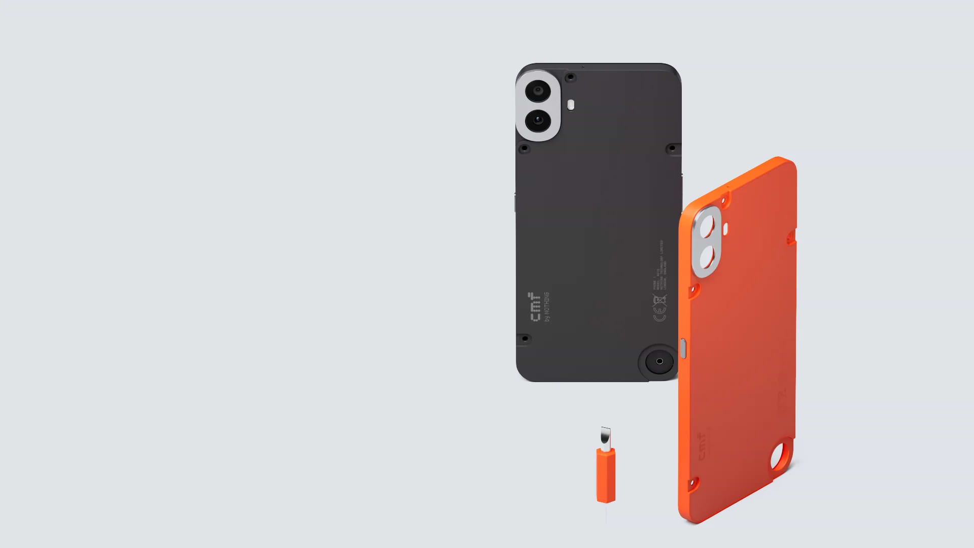 סמארטפון CMF by Nothing Phone 1 5G 256GB 8GB RAM - צבע ירוק שנה אחריות ע"י היבואן הרשמי