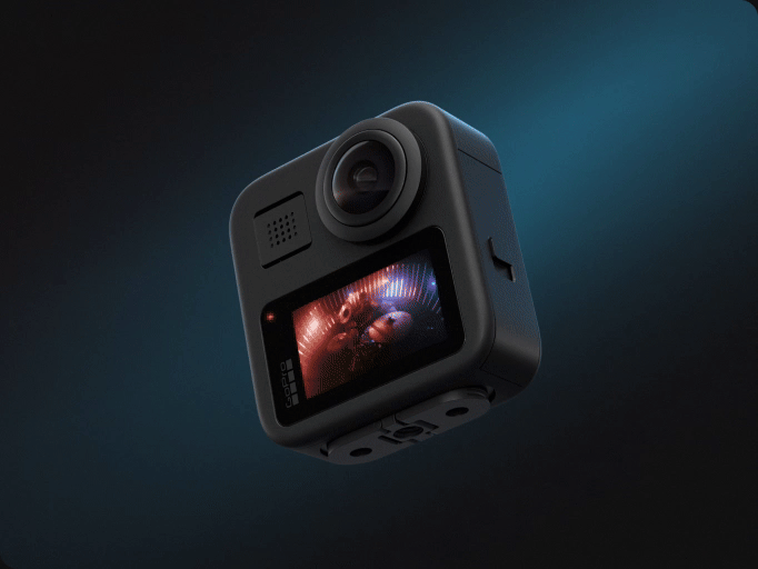 מצלמת אקסטרים GoPro MAX 360 2025 - צבע שחור שנתיים אחריות ע"י היבואן הרשמי