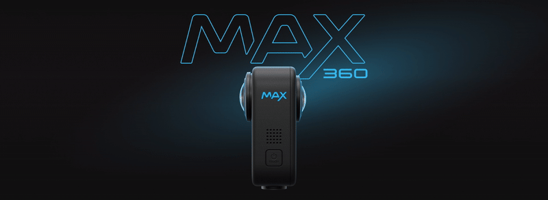 מצלמת אקסטרים GoPro MAX 360 2025 - צבע שחור שנתיים אחריות ע"י היבואן הרשמי