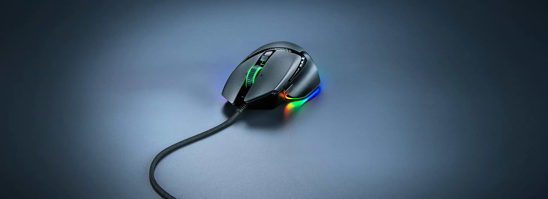 עכבר גיימינג חוטי Razer Basilisk V3 35K RGB - צבע שחור שנתיים אחריות ע