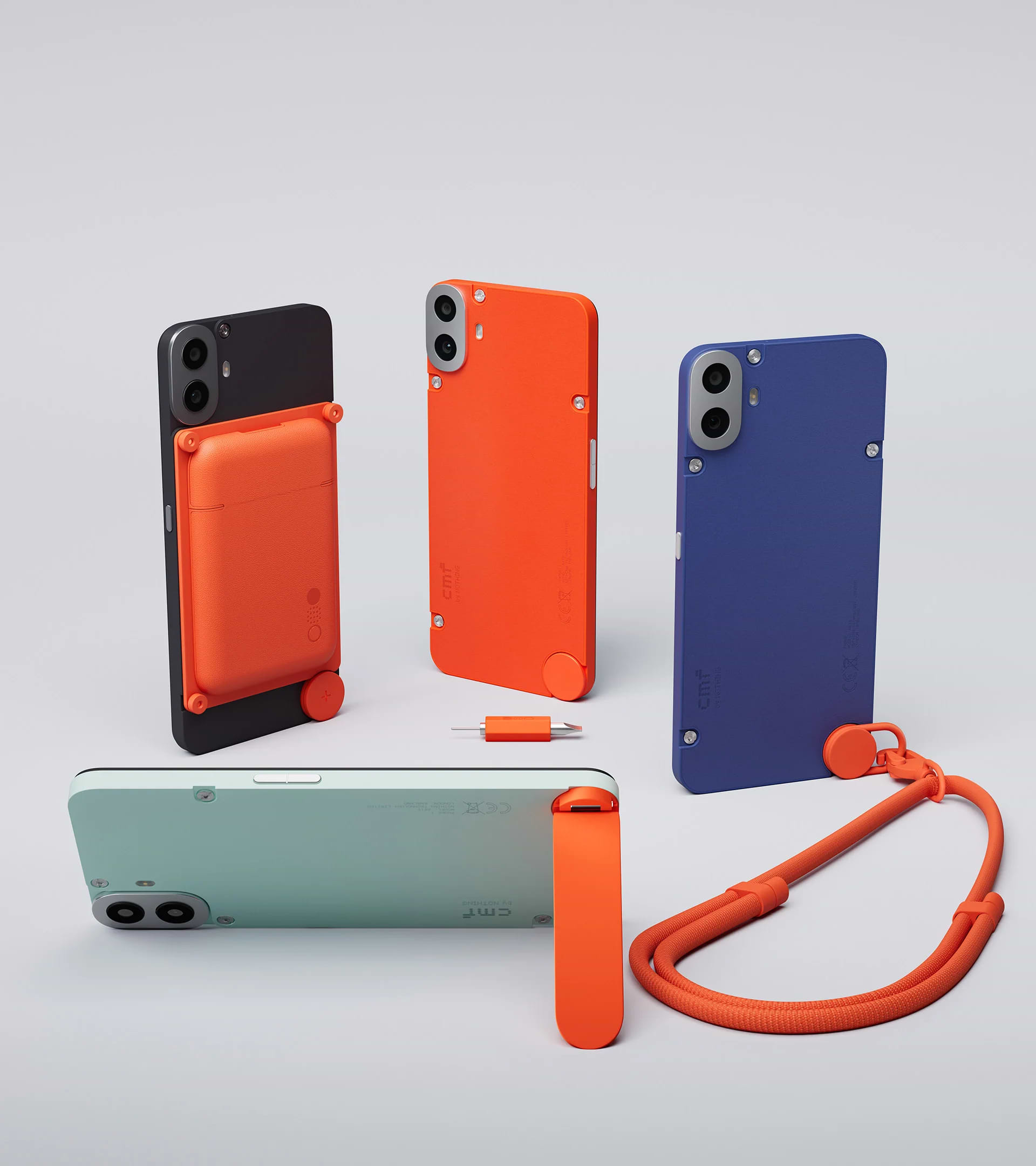 סמארטפון CMF by Nothing Phone 1 5G 256GB 8GB RAM - צבע ירוק שנה אחריות ע"י היבואן הרשמי