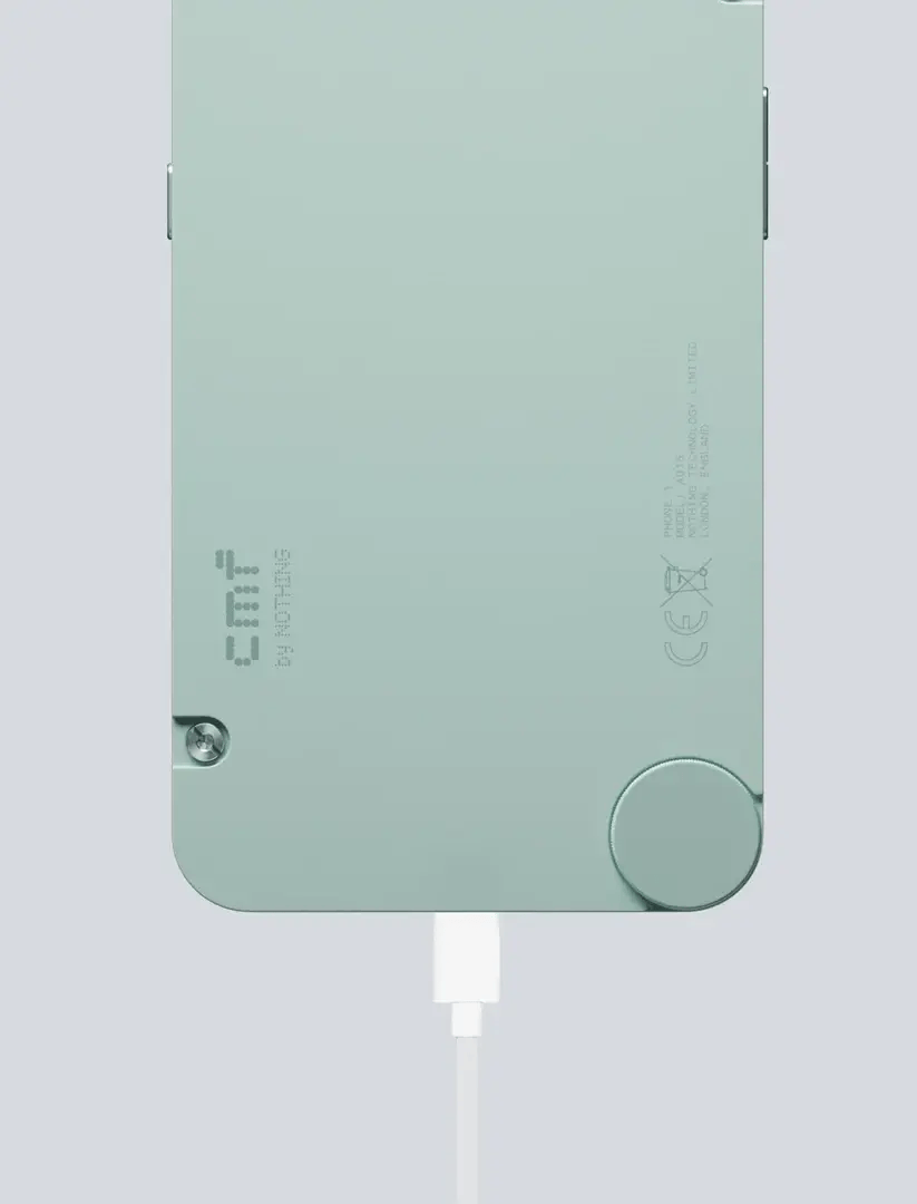 סמארטפון CMF by Nothing Phone 1 5G 256GB 8GB RAM - צבע ירוק שנה אחריות ע"י היבואן הרשמי