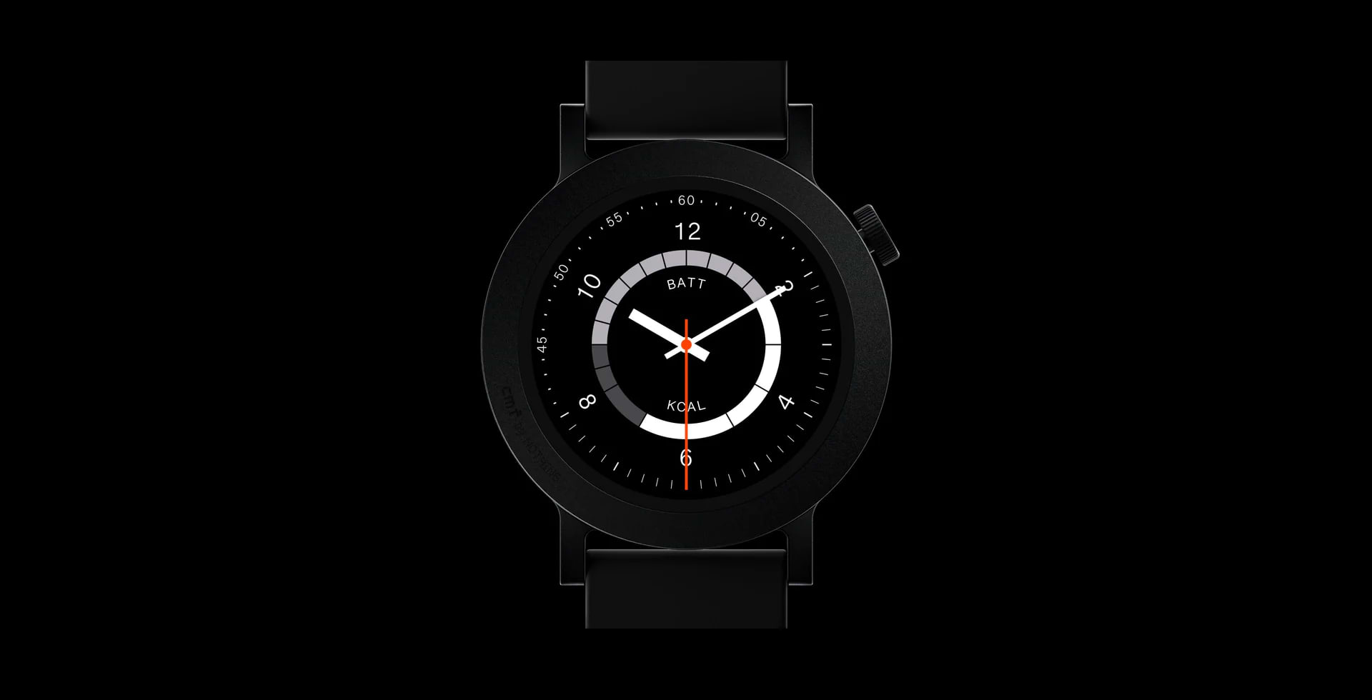שעון חכם CMF by Nothing Watch Pro 2 IP68 - צבע אפור כהה שנה אחריות ע"י היבואן הרשמי