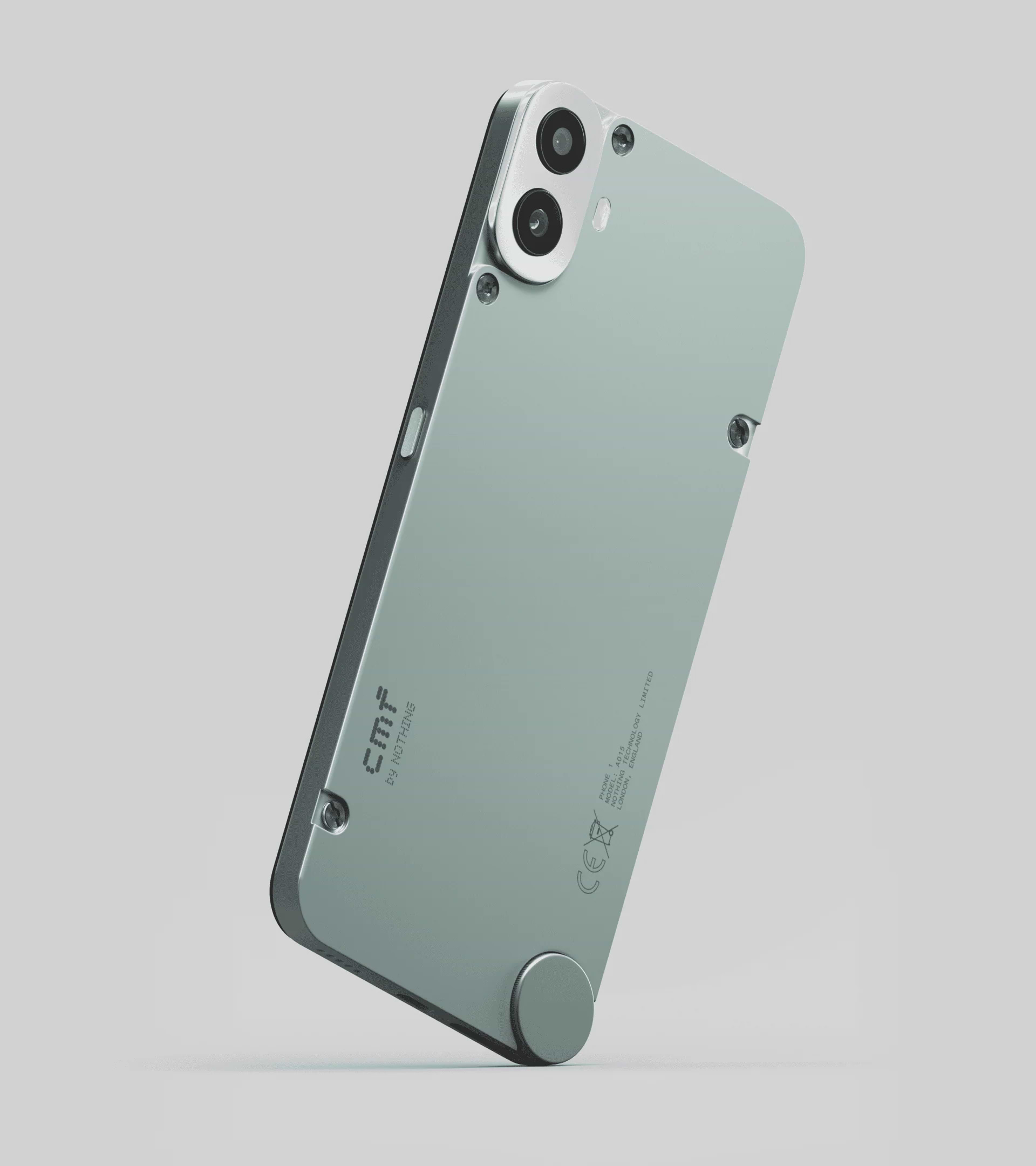 סמארטפון CMF by Nothing Phone 1 5G 256GB 8GB RAM - צבע ירוק שנה אחריות ע"י היבואן הרשמי