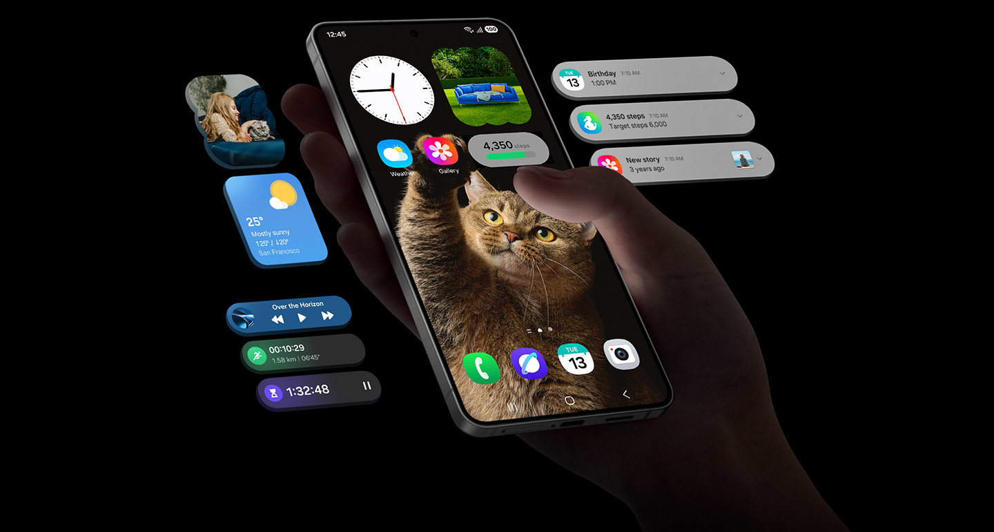 סמארטפון Samsung Galaxy S25 Edge 5G 512GB 12GB RAM - צבע תכלת שנה אחריות ע"י היבואן הרשמי