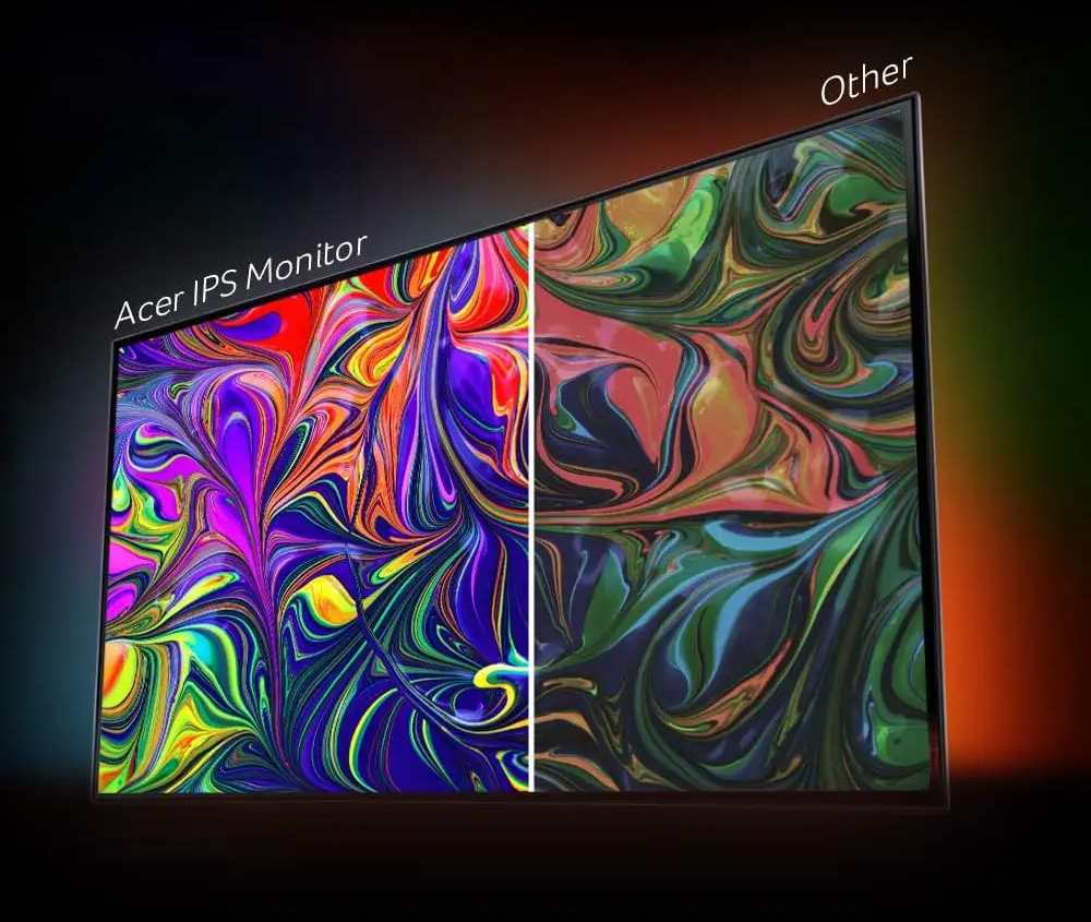 מסך מחשב 23.8'' Acer SA243Y G0 FHD IPS 1ms 120Hz - צבע לבן שלוש שנות אחריות ע"י היבואן הרשמי