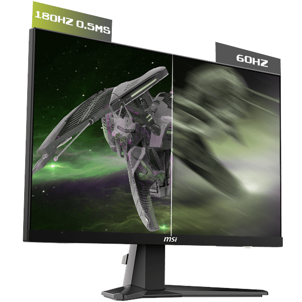 מסך מחשב גיימינג 27'' MSI MAG 275F FHD IPS 180Hz 0.5ms - צבע שחור שלוש שנות אחריות ע"י היבואן הרשמי