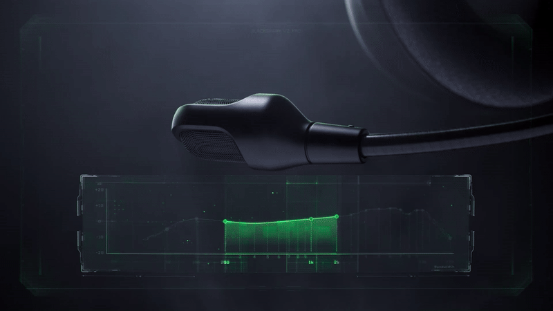 אוזניות גיימינג אלחוטיות Razer BlackShark V2 PRO For Playstation - צבע לבן שנתיים אחריות ע"י יבואן הרשמי